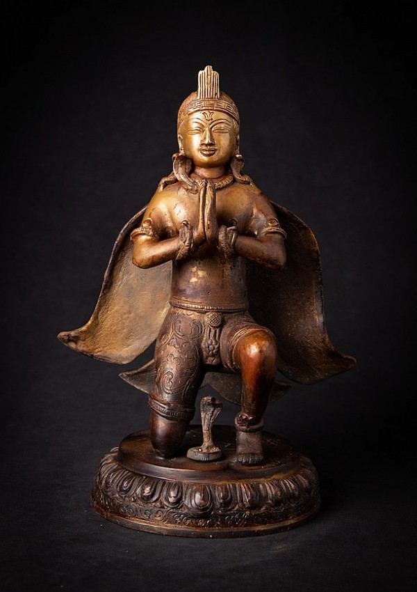 Old bronze Nepali Garuda statue