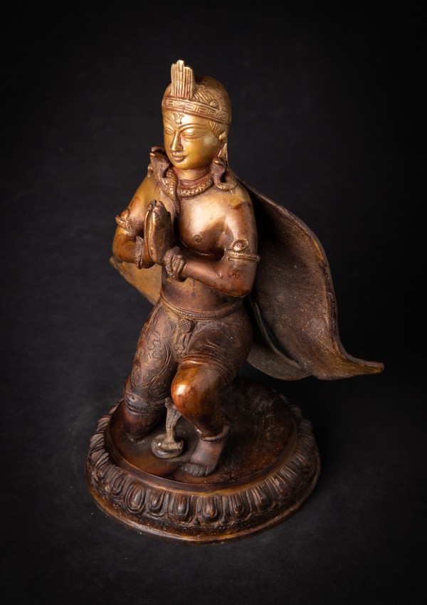 Old bronze Nepali Garuda statue