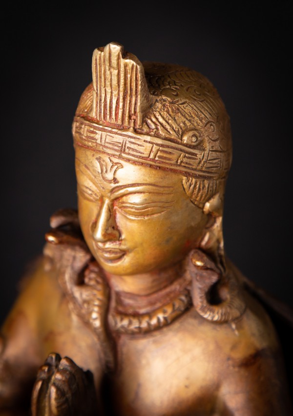 Old bronze Nepali Garuda statue