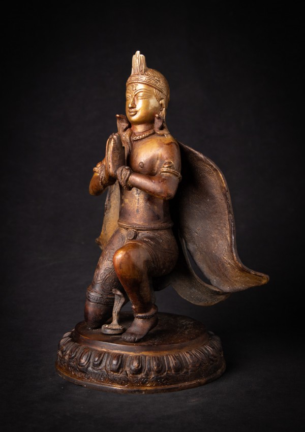 Old bronze Nepali Garuda statue