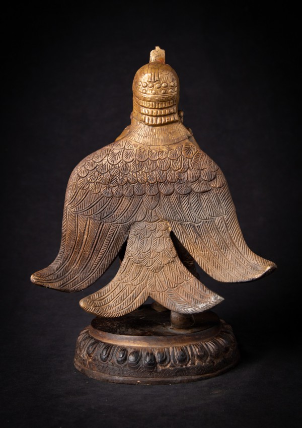 Old bronze Nepali Garuda statue
