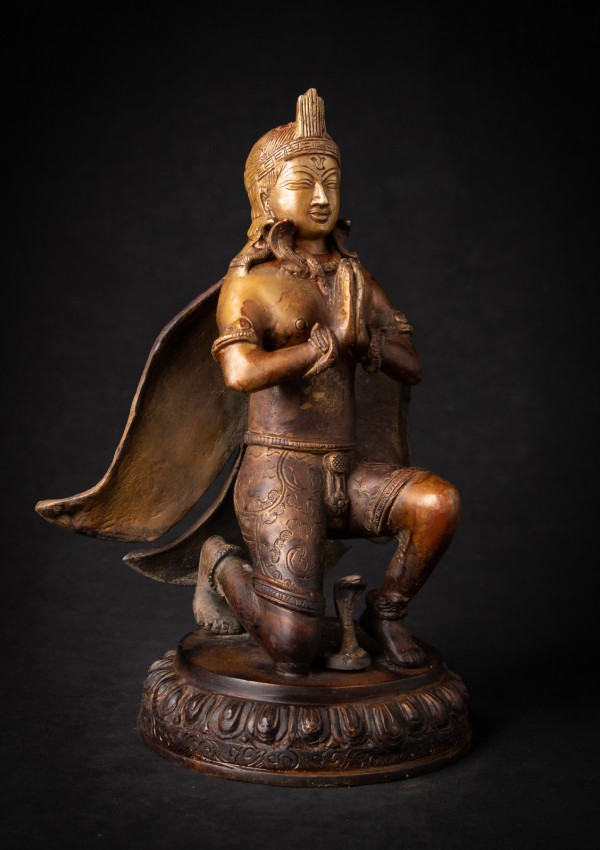 Old bronze Nepali Garuda statue