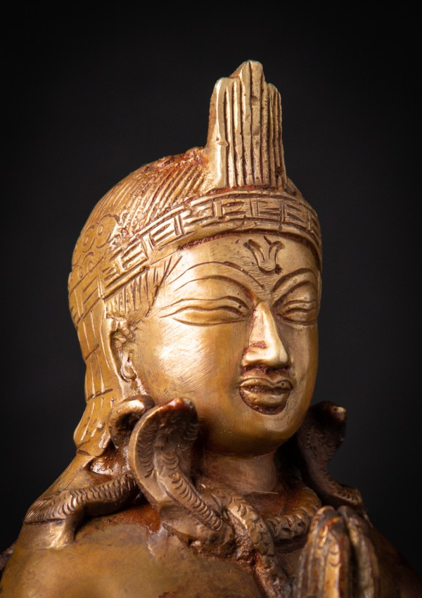 Old bronze Nepali Garuda statue